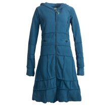 Vishes - Langer Warmer Weicher Damen Wintermantel...