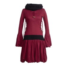 Vishes Langarm Elfenkleid mit seitlicher Schnürung...