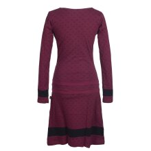 Vishes Langarm Damen Tunika Kleid Jerseykleid Bedruckt...