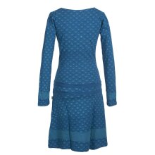 Vishes Langarm Damen Tunika Kleid Jerseykleid Bedruckt...