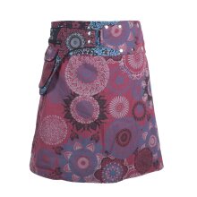 Vishes Damen A Line Wickelrock Cacheur Kurz Midi Knielang...