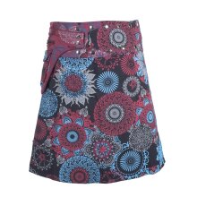 Vishes Damen A Line Wickelrock Cacheur Kurz Midi Knielang...