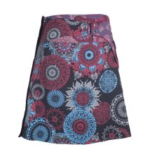 Vishes Damen A Line Wickelrock Cacheur Kurz Midi Knielang...