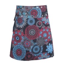 Vishes Damen A Line Wickelrock Cacheur Kurz Midi Knielang...