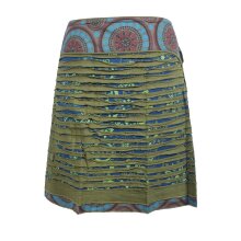 Vishes Wickelrock Rock zum Wickeln Druckknöpfe...