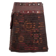 Vishes - Wickelrock Rock zum Wickeln Druckknöpfe...