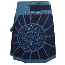 Vishes - Wickelrock Rock zum Wickeln Kurz...