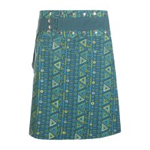 Damen Ethno Wickelrock Rock mit Druckknöpfen...