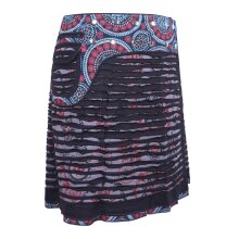 Vishes Wickelrock Rock zum Wickeln Druckknöpfe...