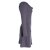 Vishes - Langarm Damen Einfarbig Biobaumwolle Jersey-Kleid Wasserfallkragen grau 34