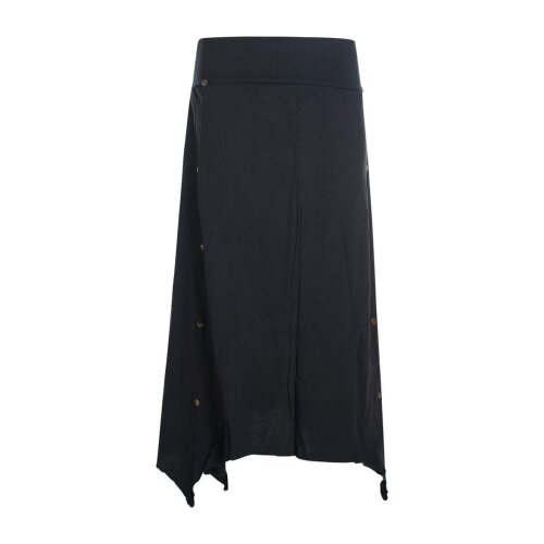 vishes Rock kurz lang verstellbar schwarz 44