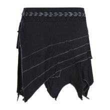 Vishes Damen Goa Elfenrock Zipfelrock Baumwollrock Rock...