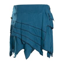 Vishes Damen Goa Elfenrock Zipfelrock Baumwollrock Rock...