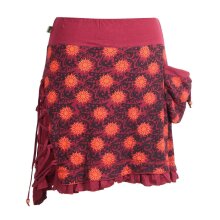 Vishes - Asymmetrischer Baumwollrock zum Überziehen...