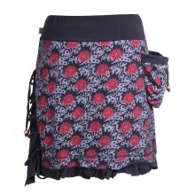 Vishes - Asymmetrischer Baumwollrock zum Überziehen...