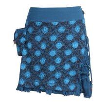 Vishes - Asymmetrischer Baumwollrock zum Überziehen...