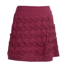 Vishes - Kurzer Damen Rock aus Baumwolle zum...