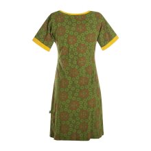 Vishes kurzarm Damen Hippie T-Shirt Kleid Tunika...