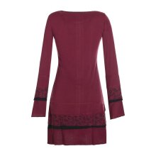 Vishes Langarm Lagenlook Damen Kleid Jerseykleid...