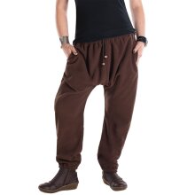 Vishes - Warme Unisex Thermo Haremshose aus Fleece mit...