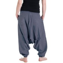 Vishes - Lange Unisex Baumwoll Haremshose Schlupfhose...