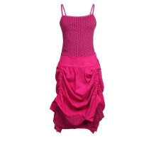 Vishes langes Damen Sommerkleid aus Jersey-Baumwolle mit...