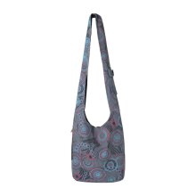 Vishes Damen Umhängetasche Stoff Beuteltasche...