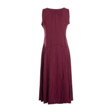 Vishes Langes Einfarbiges Damen Sommerkleid ohne...