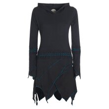 Vishes Langarm Damen Elfen Zipfel Kleid Tunika mit...