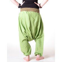 Vishes Sommer Haremshose leichte Pluderhose - Lange...