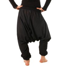 Vishes Sommer Haremshose leichte Pluderhose - Lange...