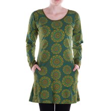 Vishes - Leichtes Langarmshirt-Kleid Damen Kleider...