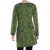Vishes - Leichtes Langarmshirt-Kleid Damen Kleider Langarm Tunika retro olive 34-36