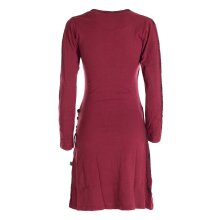 Vishes Langarm Damen Jerseykleid aus Baumwolle mit...