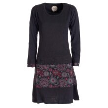 Vishes Langarm Damen Keid mit Mandals Rundhals Ausschnitt...