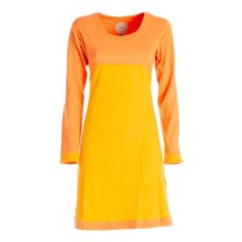 Vishes - Langarm Damen Kleid Longshirt Jerseykleid...