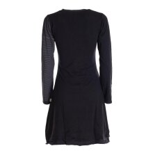 Vishes - Asymmetrisches Langarm Damen Baumwoll-Keid...