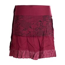 Vishes Damen Wickelrock Rock zum Wickeln mit...