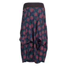 Vishes - langer Damen Ballon-Rock Pump-Rock Baumwolle...