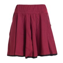 Vishes - einfarbiger kurzer Damen-Rock Mini-Rock...