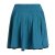 Vishes - einfarbiger kurzer Damen-Rock Mini-Rock Tanz-Rock Baumwollrock türkis 36