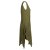 vishes Kleid Lagenlook Sommerkleid olive 38