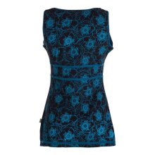 Vishes - Damen Sommer-Top Shirt Tank-Top Blümchen...