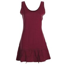 vishes Kleid Supermini verstellbar dunkelrot 34