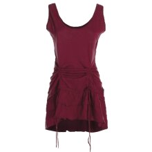 vishes Kleid Supermini verstellbar dunkelrot 38