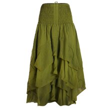 Vishes - 2in1 Kleid-Rock Damen Sommer-Kleid...