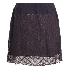 Vishes - Kurzer Damen Spitzen-Rock Baumwoll-Rock Bunt...