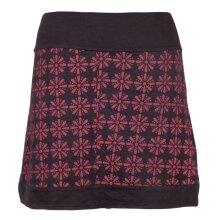 Vishes - Kurzer Rock Damen Mini-Rock Blumen-Röcke,...