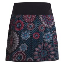Vishes - Kurzer Damen Baumwoll-Rock Bunt mit Mandalas und...