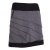 Vishes - Thermorock warmer Damen Winterrock kurz Minirock aus ECO-Fleece grau 38